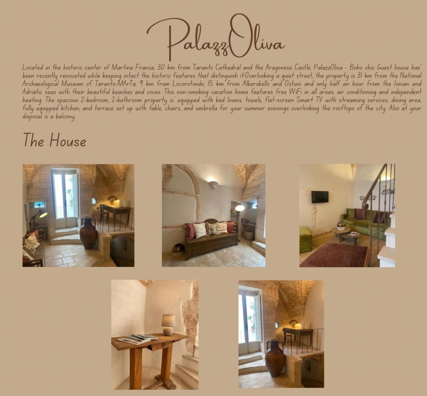 Palazzoliva - Luxury Boho Chic Guest House In The Historic Heart Of Martina Franca Exterior foto